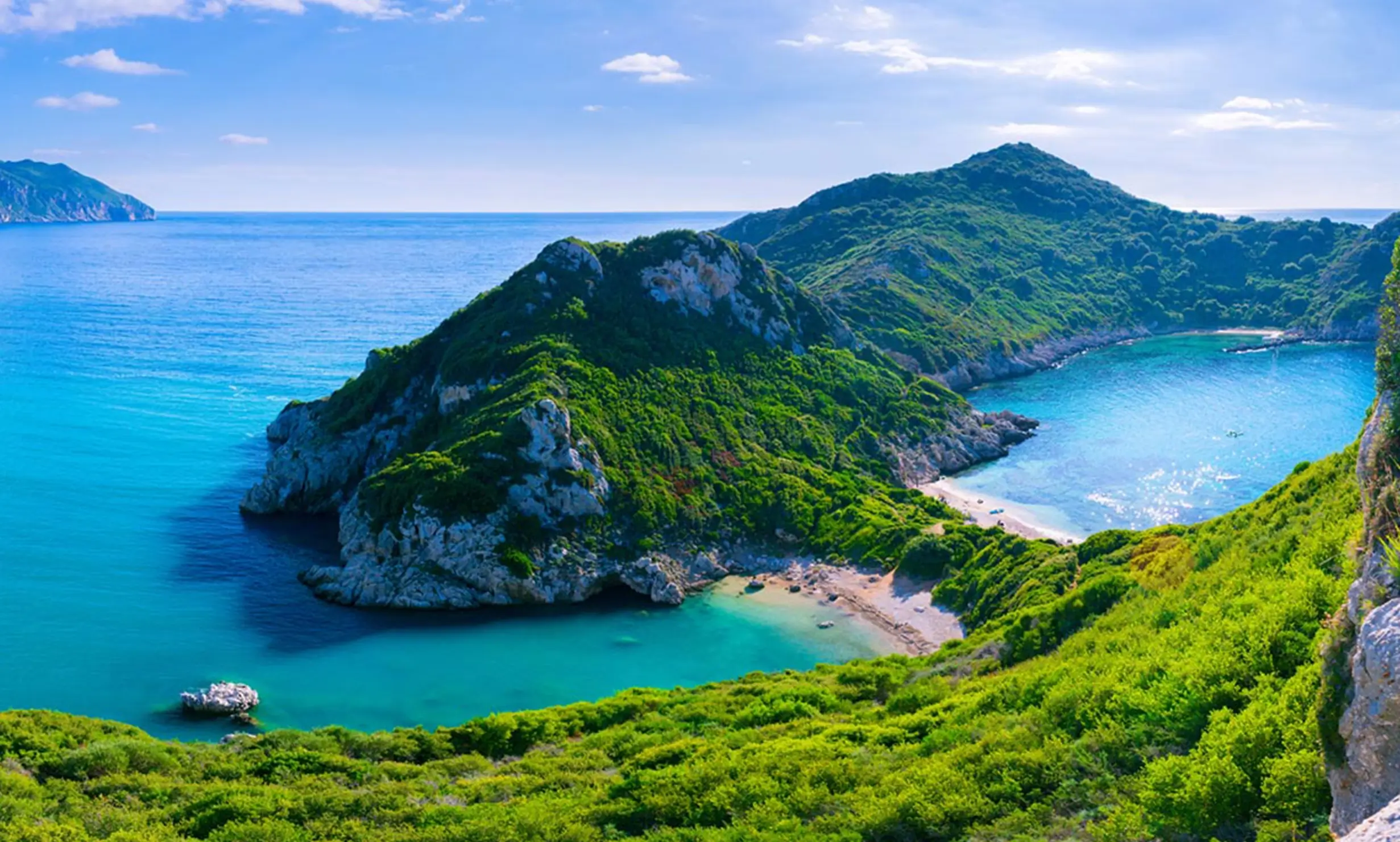 The Ionian Sea: Quiet waters and green hills