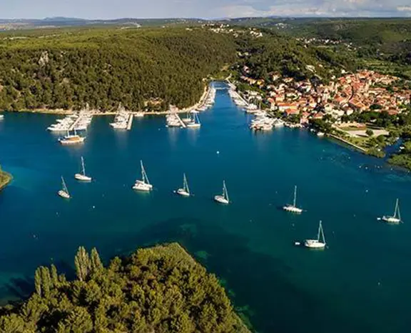 Skradin marina